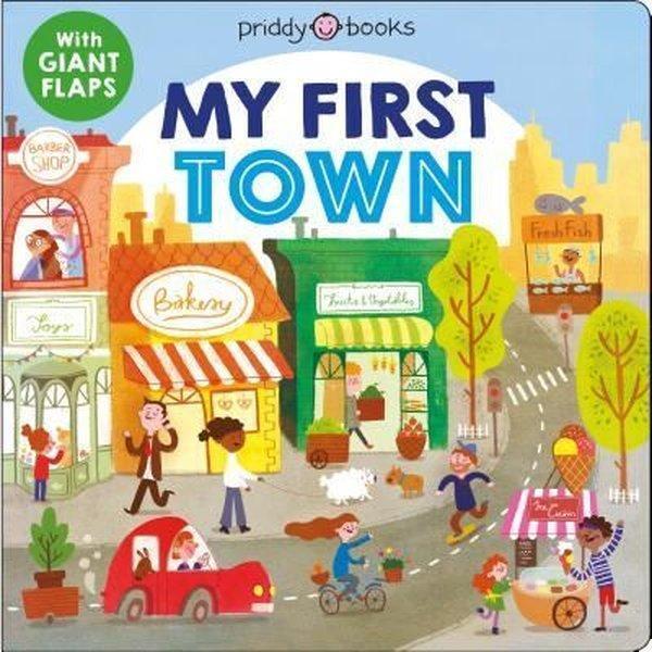 My First Places: My First Town : A flap book : 1 - Priddy Books - Image 1