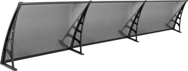 LOTUS Kapı Pencere Üstü Pratik Sundurma 70X360 - Siyah - Image 1
