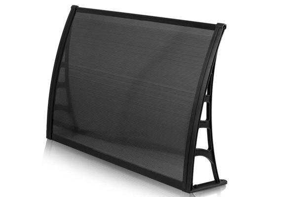 LOTUS Kapı Pencere Üstü Pratik Sundurma 70x120 - Siyah - Image 1