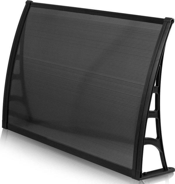 LOTUS Kapı Pencere Üstü Pratik Sundurma 70x120 - Siyah - Image 1