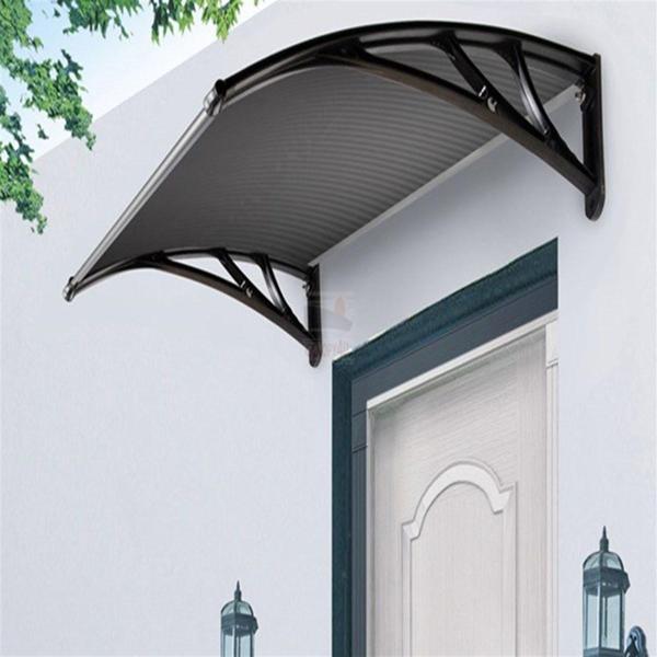 Kapı Üstü Pratik Sundurma 120 X 80 cm Siyah - Image 1