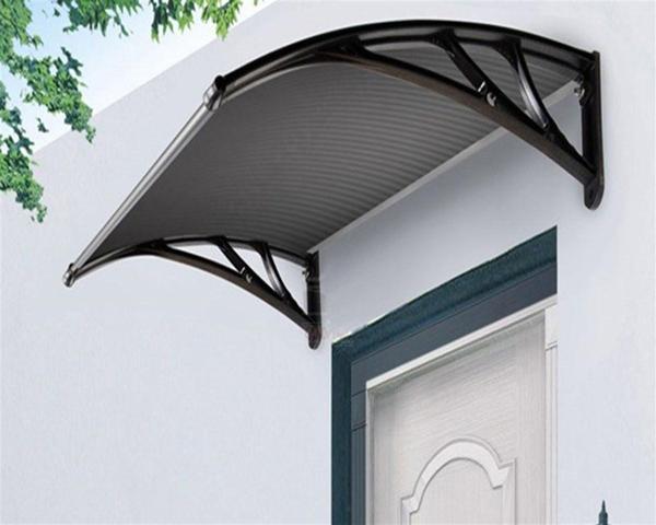 Kapı Üstü Pratik Sundurma 150 X 100 cm Siyah - Image 1