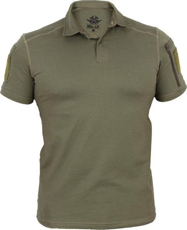 Safari Avm Taktikal Haki Polo Yaka Mil-Le Tişört - Image 1