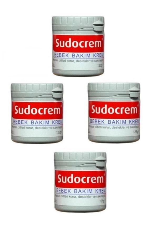Sudocrem  Hassas Ciltleri Koruyucu Bakım Kremi 125 gr 4 Adet - Image 1