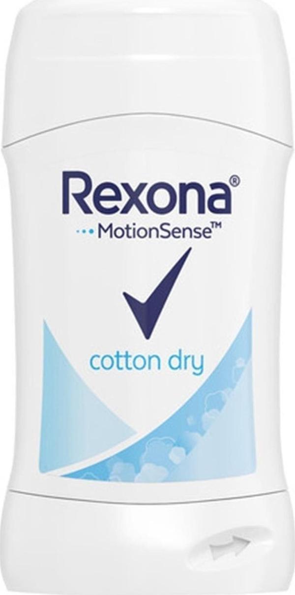 Rexona Kadın Deodorant Stick Cotton Dry 40 ml - Image 1