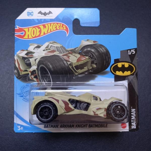 Escoines 39963688e00163a17a HotWheels 1/64 2021 BATMAN ARKHAM KNIGHT BATMOBILE 1/5 - Image 1