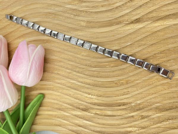 Xuping  Maille Silver Bileklik  - Image 1