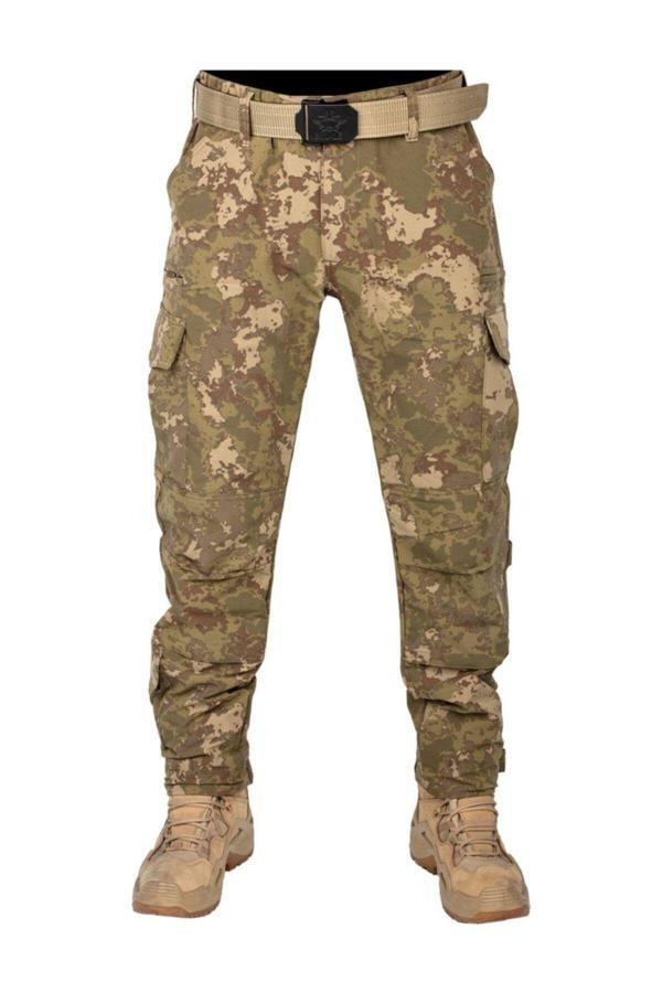 Safari Combat Haki Rengi Kamuflaj Pantolon - Image 1