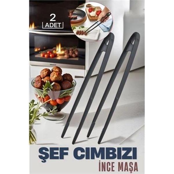 BUĞZ Şef Cımbızı İnce Maşa Kragness Design - Image 1