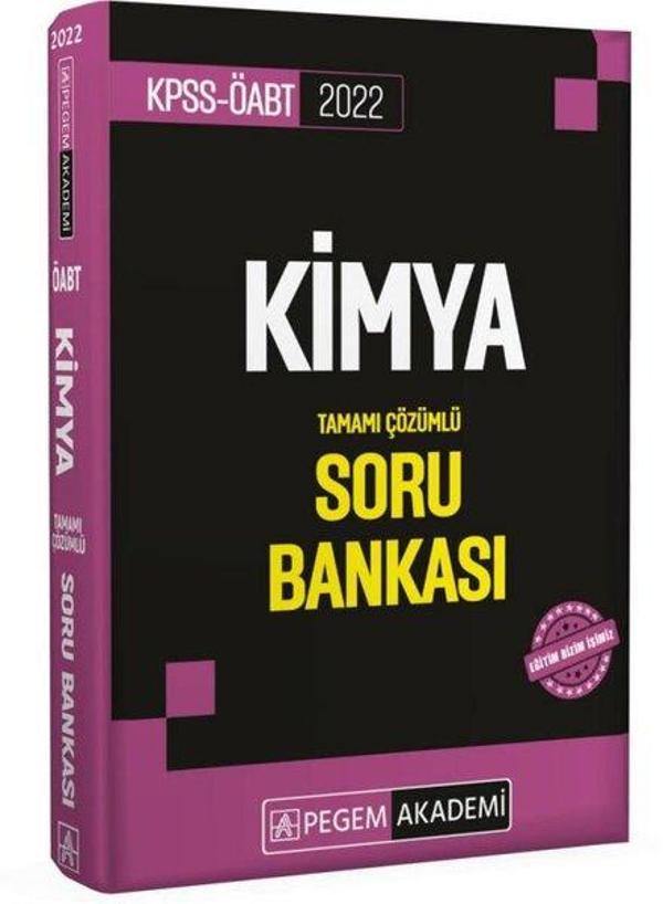 2022 KPSS ÖABT Kimya Tamamı Çözümlü Soru Bankası - Pegem Akademi Yayıncılık - Image 1