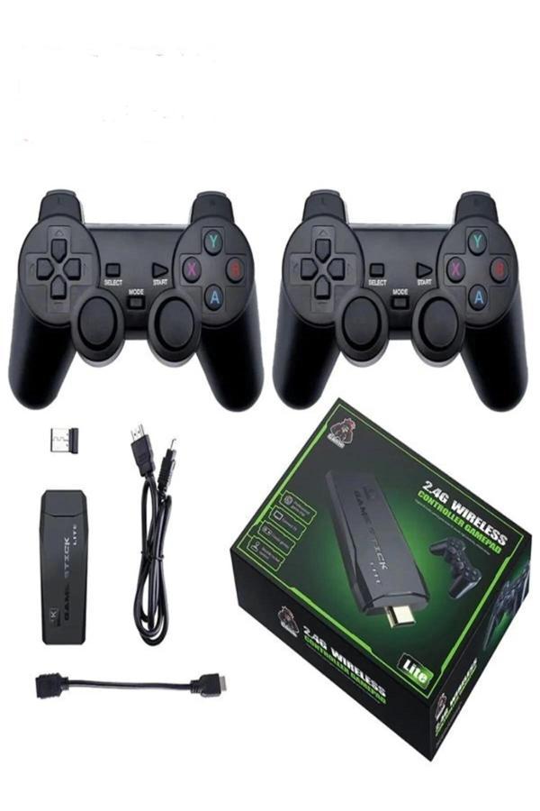 2.4g Kablosuz Çift Kol Retro Oyunlar 4k Game Stick 3500 Oyun - Image 1