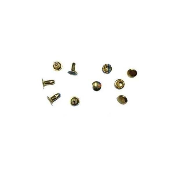 Rivet Perçin - 6mm, Sarı, 1000 Adet - Image 1