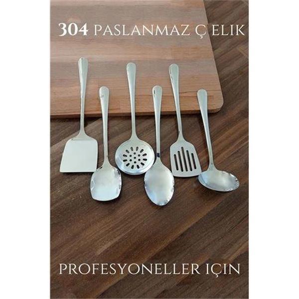 BUĞZ  Servis Seti 304 Paslanmaz Profesyonel - Image 1