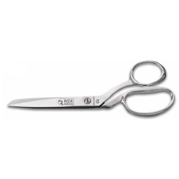 Rıza M-A3157-9 Tekstil / Yatık Regula Makası No: 9 inç / 22,86 cm - Nikel Kaplama - Image 1