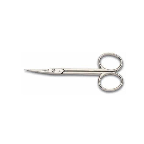 Rıza M-163 Nakış Makası No: 4 inç / 10,16 cm - Nikel Kaplama - Image 1