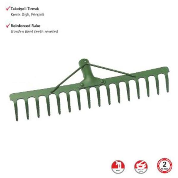 Sait Demirci Takviyeli Tırmık 12 Diş - Image 1