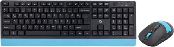 Frisby FK-4885QU Kablosuz Q-Türkçe Multimedya Klavye & Mouse - Image 1