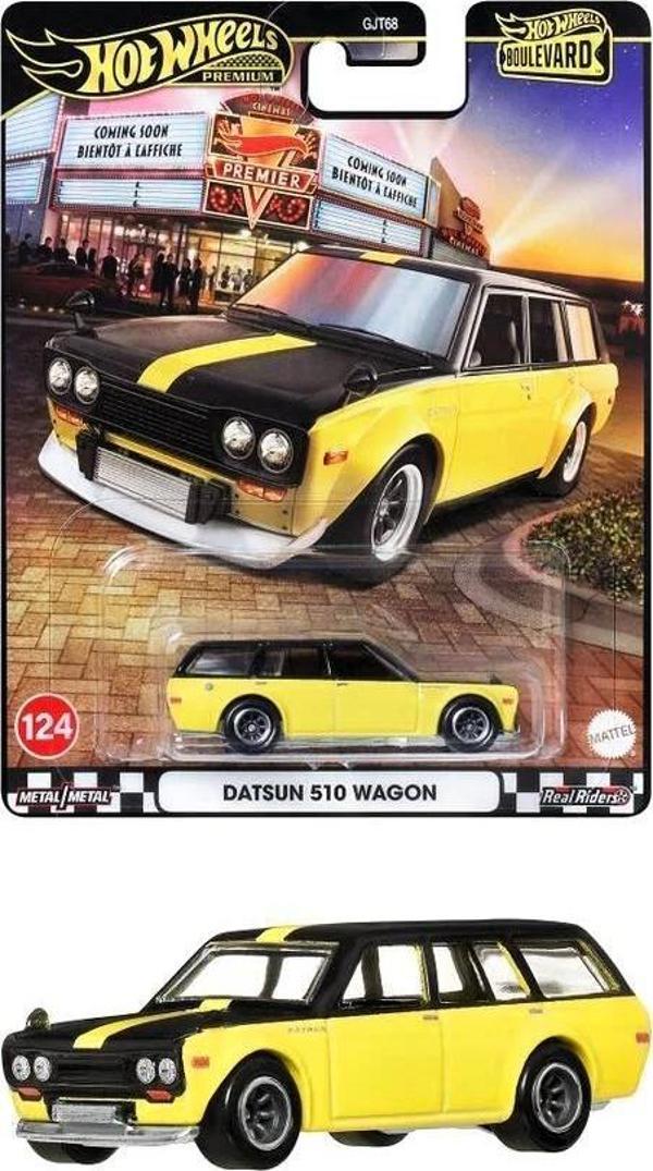 Hot Wheels Boulevard Premium Araçlar DATSUN 510 WAGON GJT68 - JBL21 - Image 1