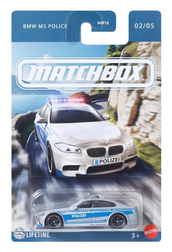 Matchbox  Temalı Arabalar - BMW M5 POLICE JCH20 - Image 1