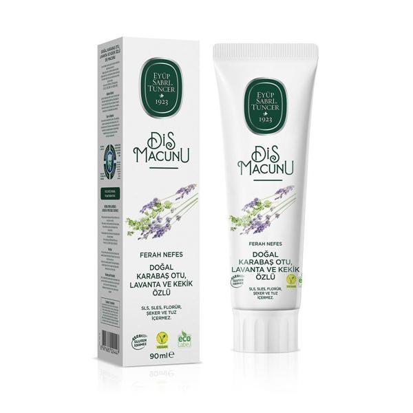 Doğal Karabaş Otu, Lavanta ve Kekik Özlü Diş Macunu 90 ml - Image 1