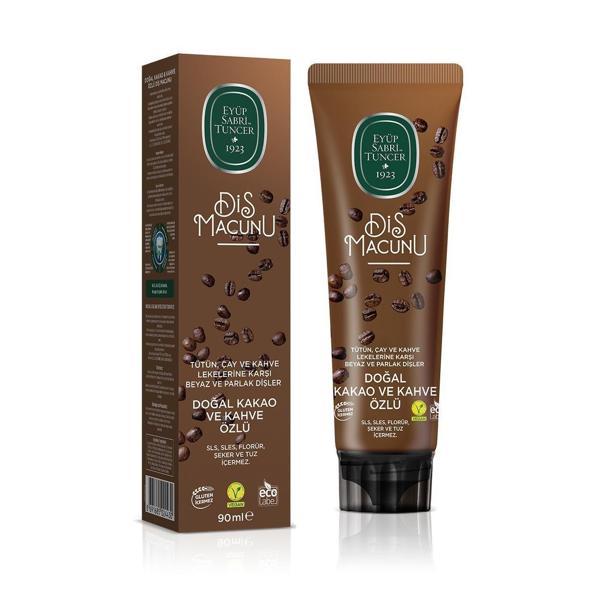 Doğal Kakao ve Kahve Özlü Diş Macunu 90 ml - Image 1