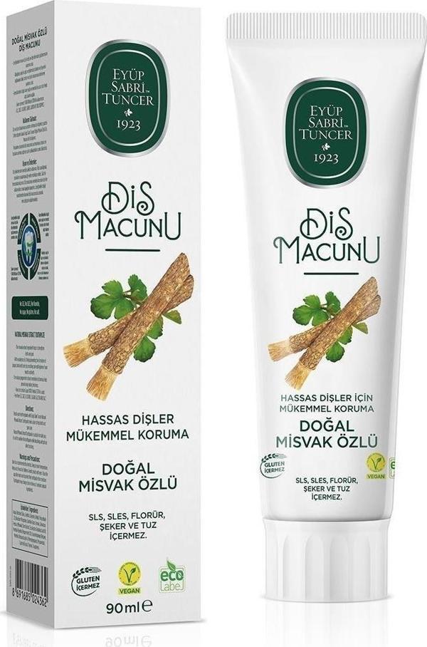 DOĞAL MİSVAK ÖZLÜ DİŞ MACUNU 90 ML  - Image 1