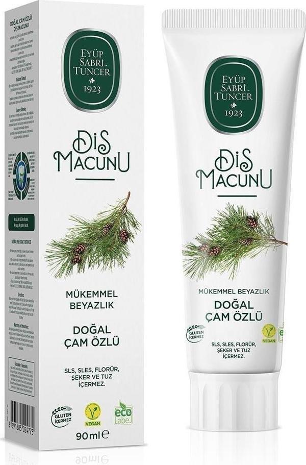 Doğal Çam Özlü Diş Macunu 90 ml - Image 1