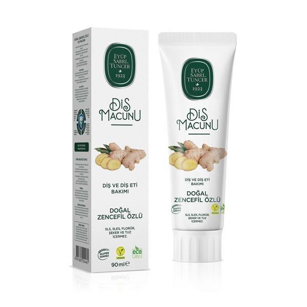 Doğal Zencefil Özlü Diş Macunu 90 ml - Image 1