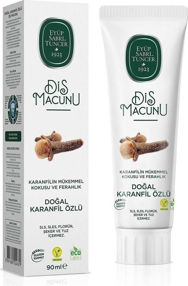 Doğal Karanfil Özlü Diş Macunu 90 ml - Image 1