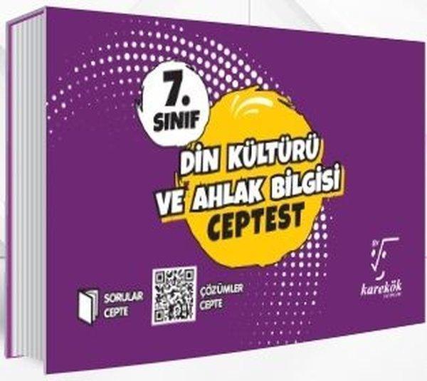 7.Sınıf Cep Test Din Kültürü Ahlak Bilgisi - Karekök Eğitim Yayınları - Image 1