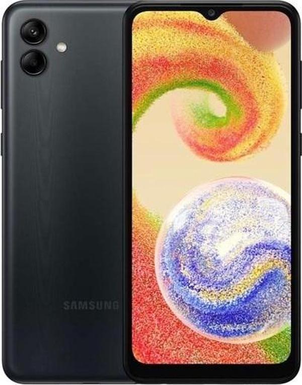  Samsung Galaxy A04  Siyah 64 GB  / 4 GB Ram Yenilenmiş Ürün (Sıfır Gibi) - Image 1
