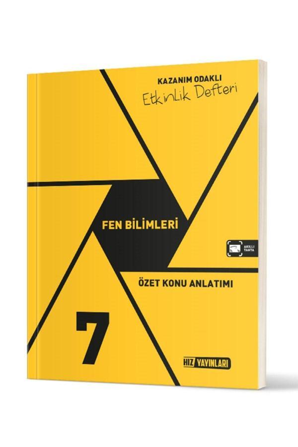 7. Sınıf Fen Bilimleri Özet Konu Anlatım Etkinlik Defteri Hız Yayın ('A Özel Güncel Içerik) - Hız Yayınları - Image 1