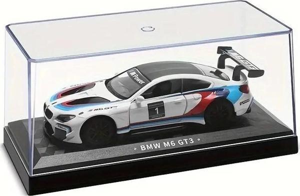 1:44 BMW M6 GT3 Kapıları Açılabilen Model Araba Koleksiyonluk ve Hediyelik Özel Seri Araç - Image 1