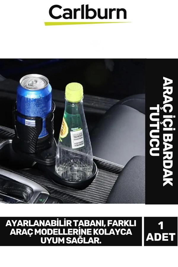 Özel Üretim Çok Amaçlı Ayarlanabilir Tabanlı Hızlı Montaj Araç İçi Bardak Tutucu Multifonksiyonel - Image 1
