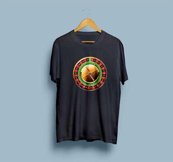 Oversize Rulet masası unisex T-shirt - Image 1