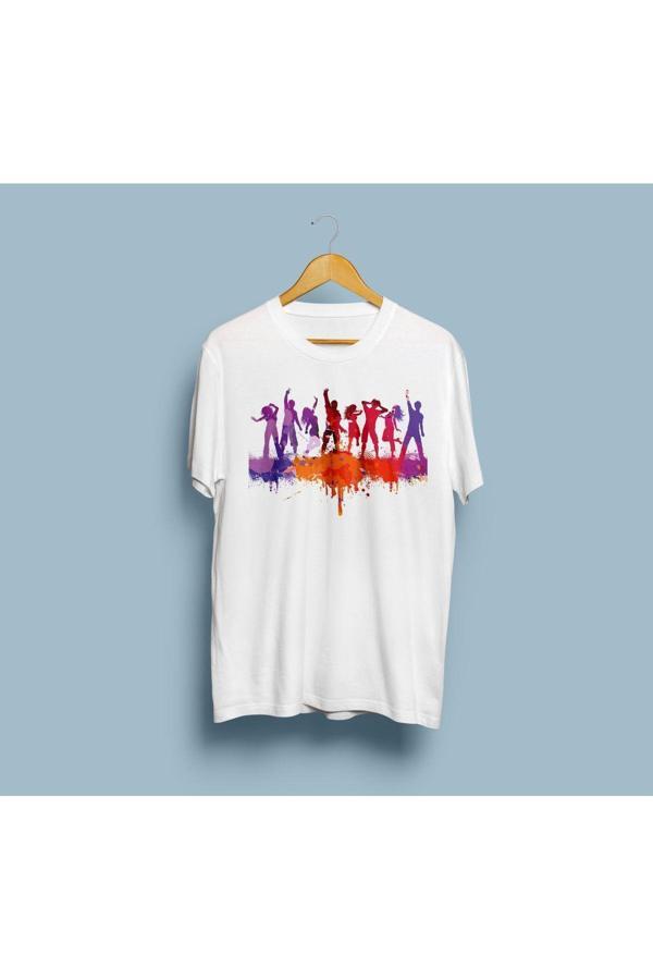 Oversize Dans/konsesr/festival tasarım unisex T-shirt - Image 1