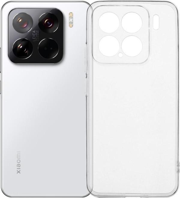 Xiaomi Mi 15 Uyumlu Kamera Korumalı Darbe Önleyici Ultra Slim TPU Şeffaf Silikon Kılıf - Image 1