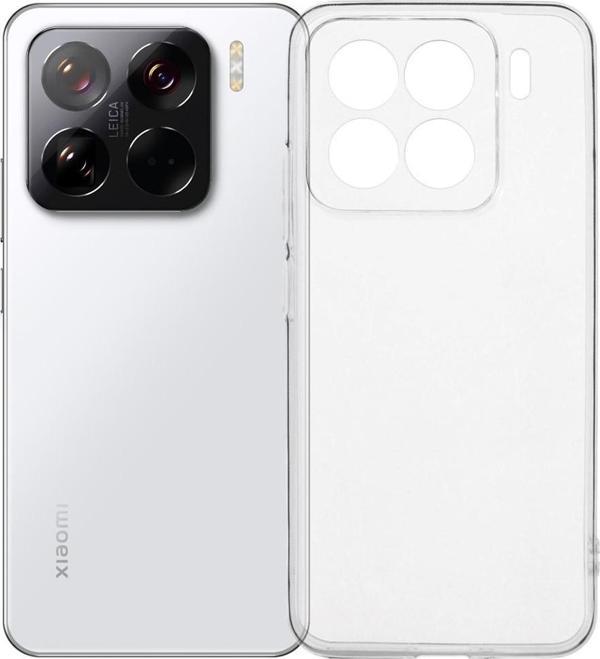 Xiaomi Mi 15 Pro Uyumlu Kamera Korumalı Darbe Önleyici Ultra Slim TPU Şeffaf Silikon Kılıf - Image 1
