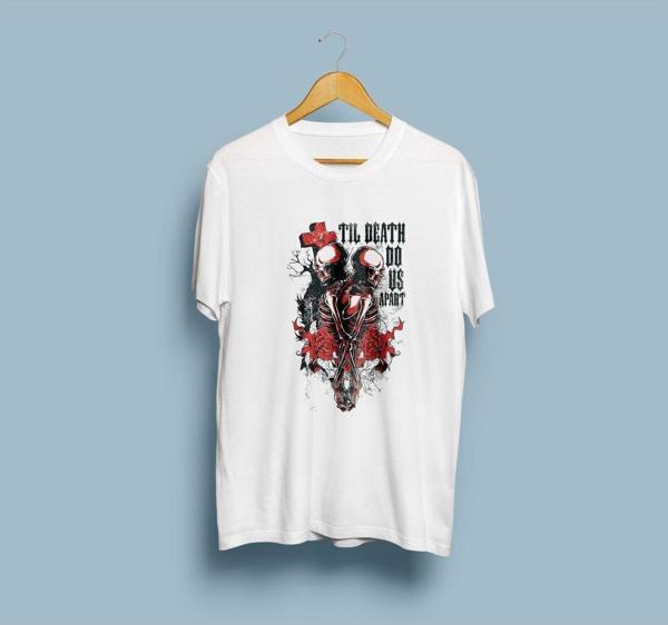 Oversize TIL Death to Us Apart Tasarım unisex T-shirt - Image 1