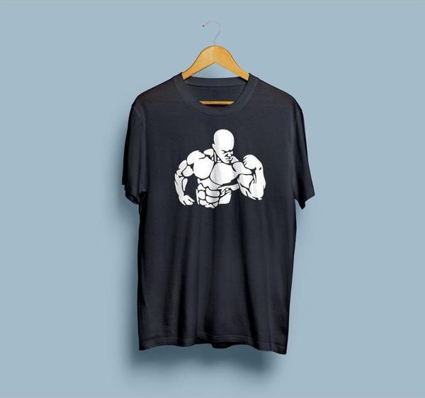 Oversize Gym / Fitness Tasarımlı unisex T-shirt - Image 1