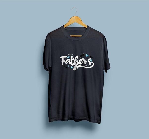 Oversize Babalar günü özel unisex T-shirt - Image 1