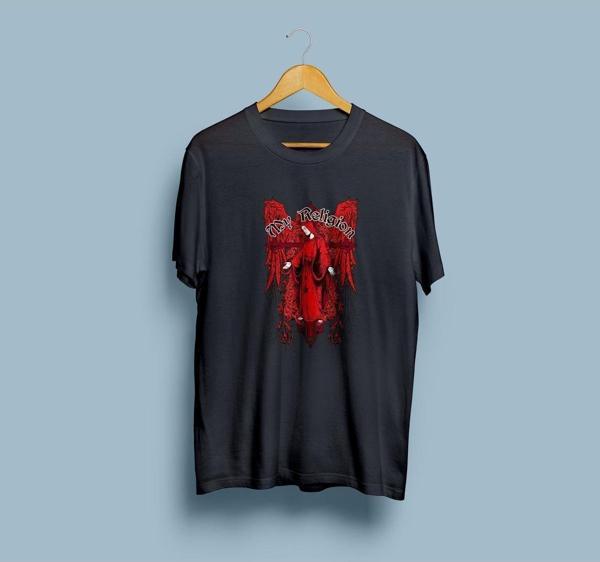 Oversize Benim Dinim Hristiyan Tasarım unisex T-shirt - Image 1