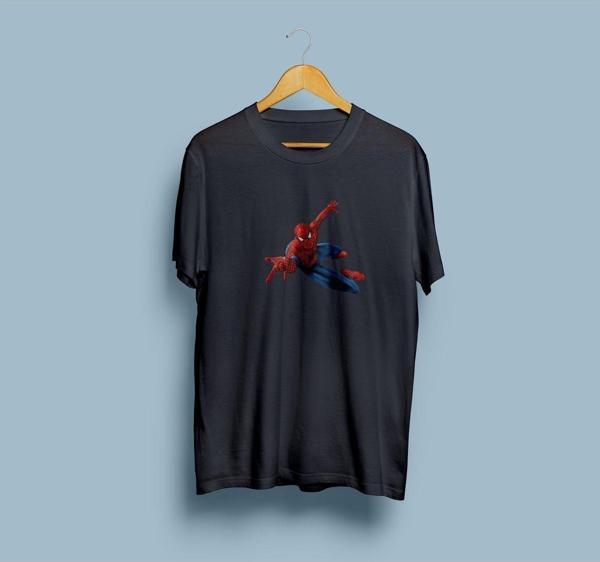 Oversize Örümcek Adam Tasarımlı unisex t-shirt - Image 1