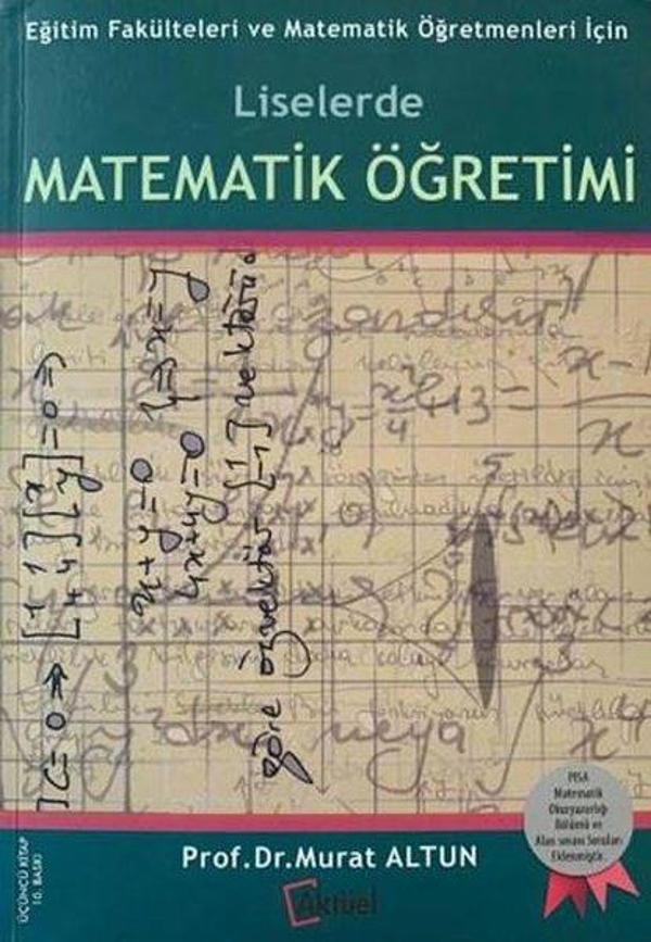 Liselerde Matematik Öğretimi - Eğitim Fakülteleri ve Matematik Öğretmenleri İçin - Aktüel Yayınları - Image 1