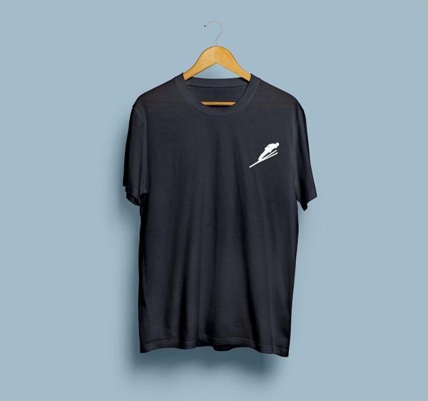 Oversize Olimpiyat Oyunları Kayaklı Atlama Logolu unisex T-shirt - Image 1