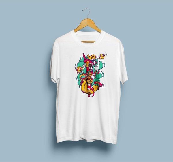 Oversize Vektör Art / Graffiti Unisex T-shirt - Image 1
