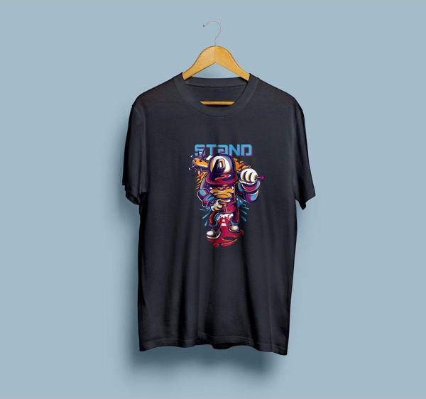 Oversize Stand Tasarım unisex T-shirt - Image 1