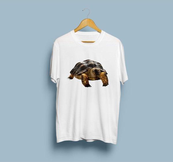 Oversize Kaplumbağa Tasarım unisex T-shirt - Image 1
