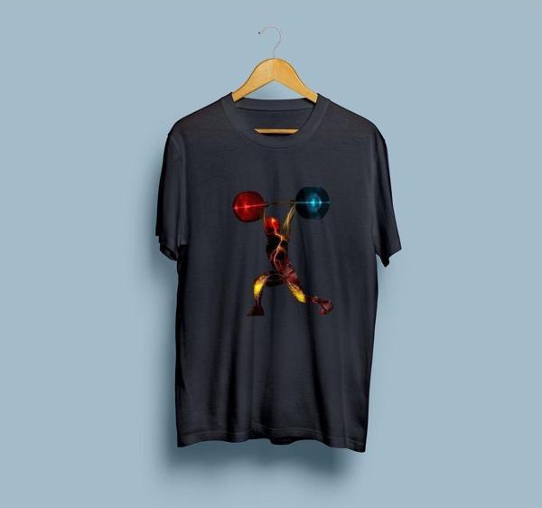 Oversize Halter Olimpiyat Oyunları tasarım unisex T-shirt - Image 1