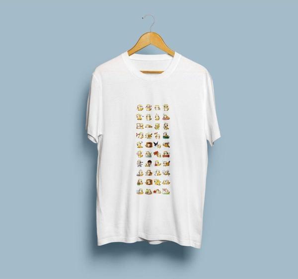 Oversize Tüm Duygusal Modlar Tasarım unisex T-shirt - Image 1